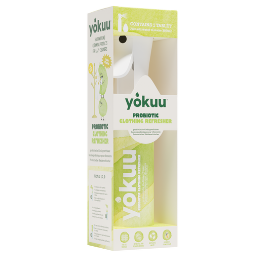 YOKUU Clothing Refresher Starter Kit - probiotic spray with 1 pearl