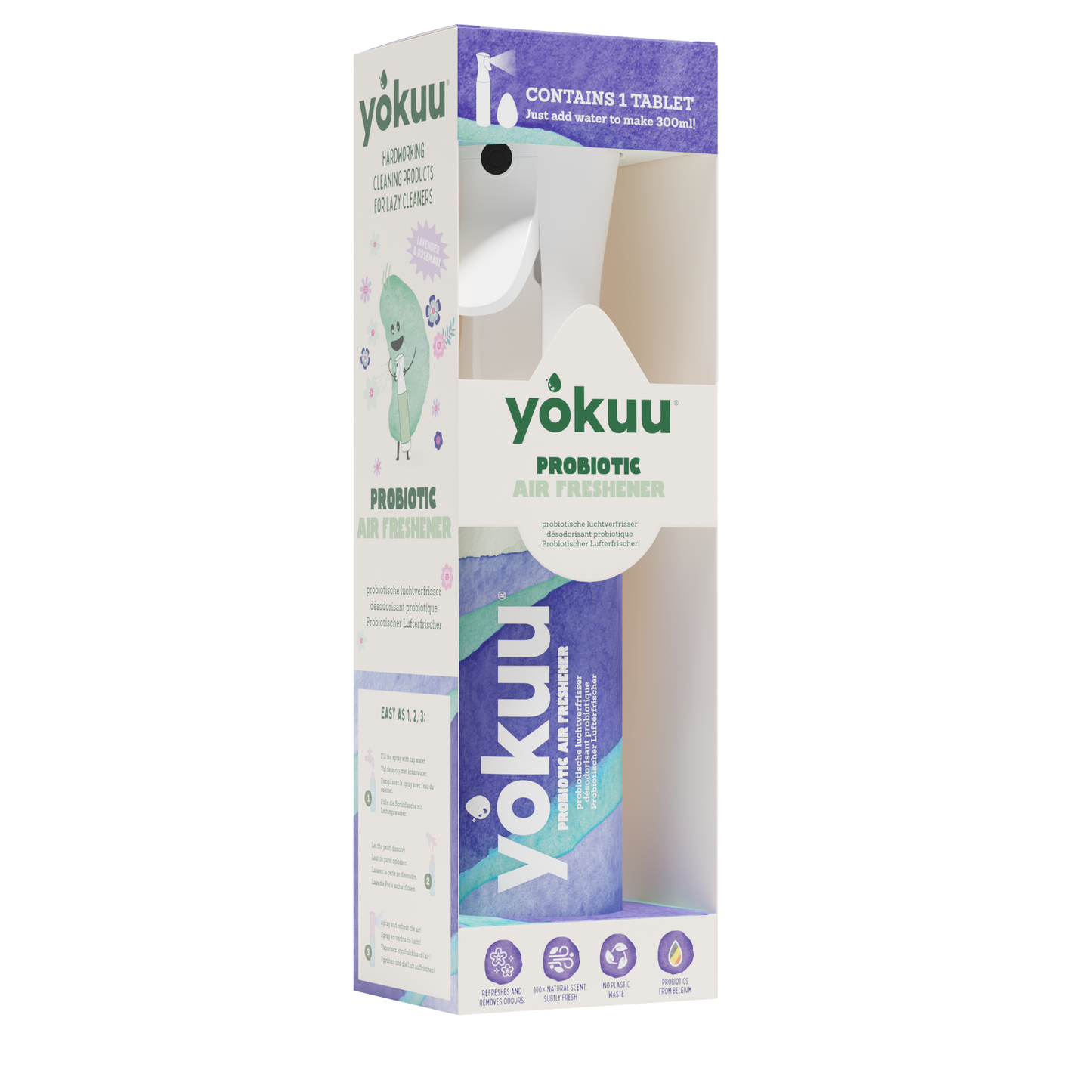 YOKUU Air Refresher Starter Kit - probiotic spray with 1 pearl