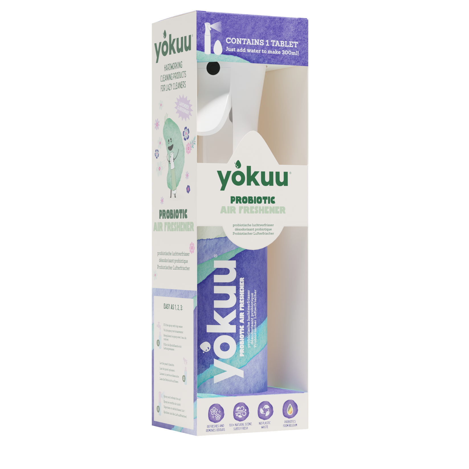 YOKUU Air Refresher Starter Kit - probiotic spray with 1 pearl