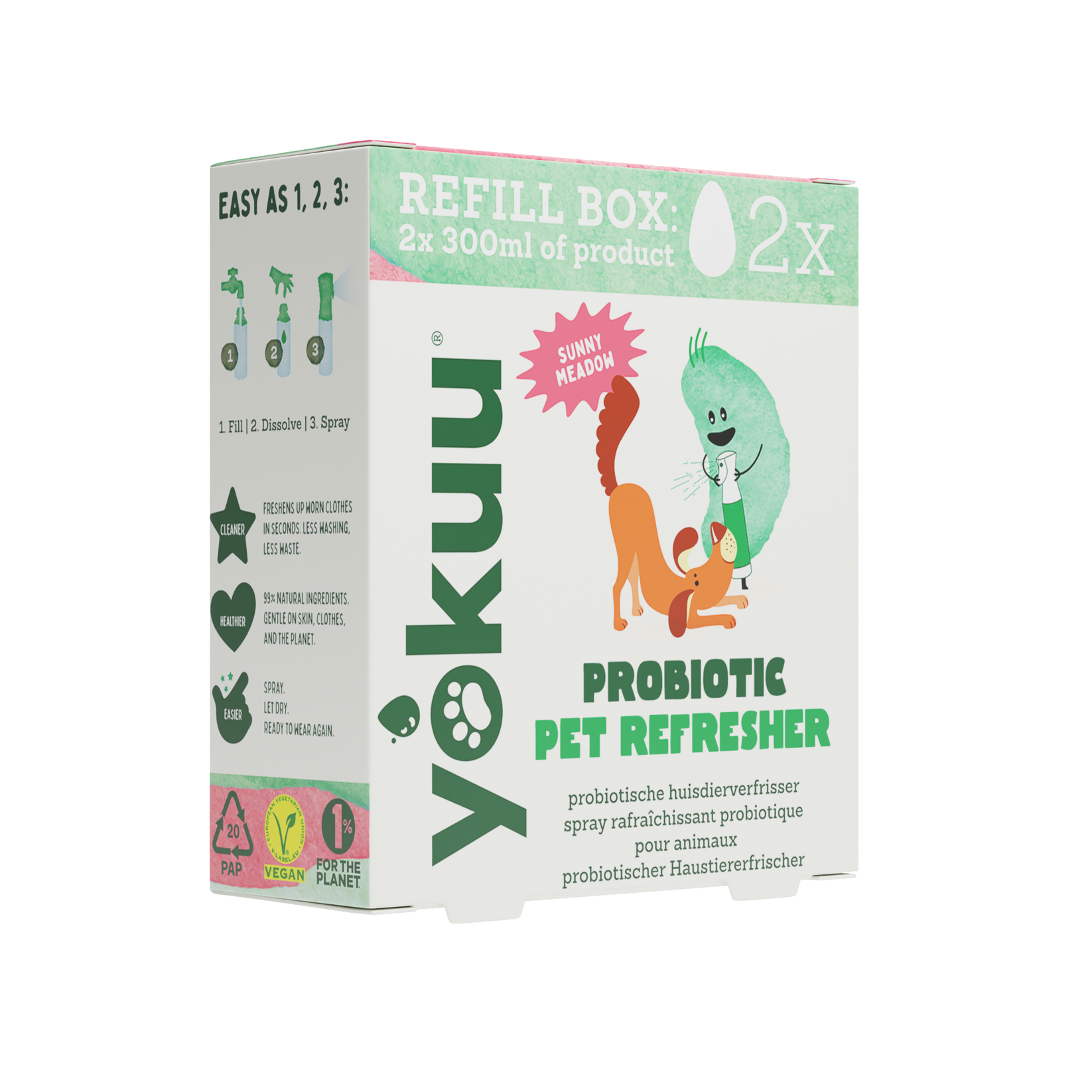 YOKUU Pet Refresher Refill - 2 probiotic pearls