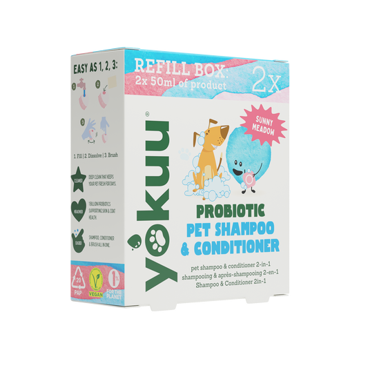 YOKUU Pet Shampoo & Conditioner Refill - 2 sachets