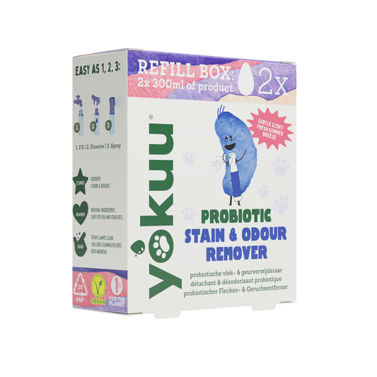 YOKUU Pet Deodorizer & Destainer Refill - 2 probiotic pearls
