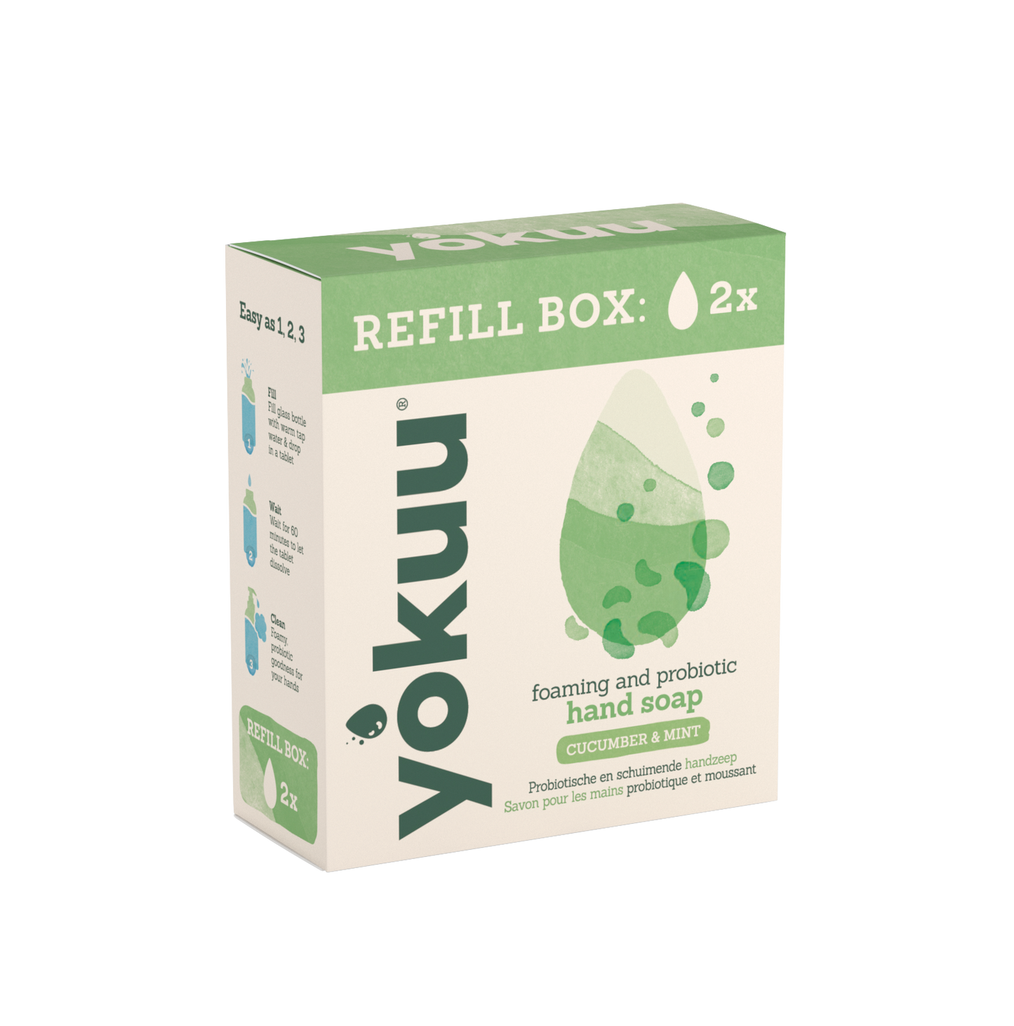 YOKUU Hand Soap Refill - 2 probiotic pearls