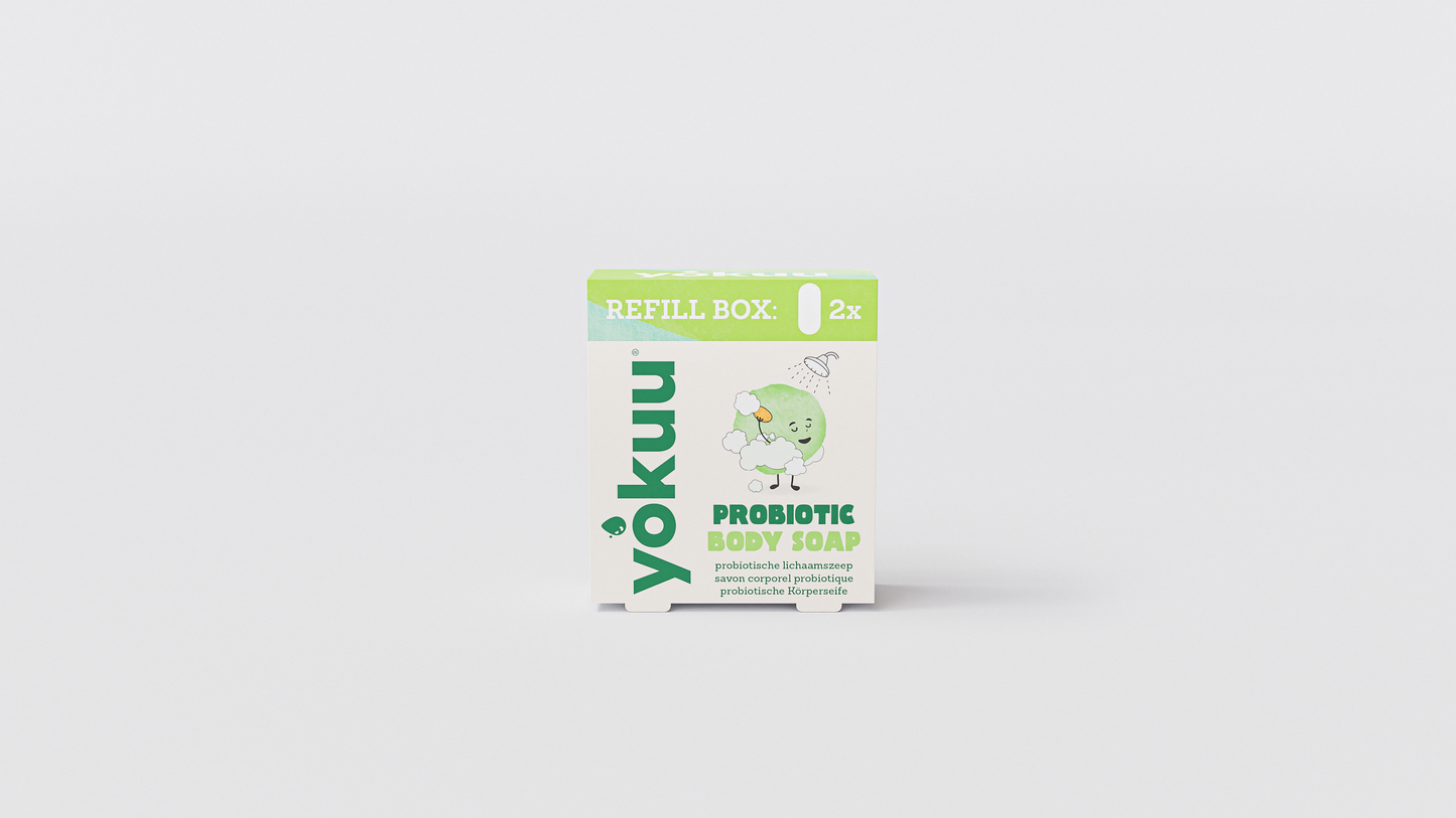 YOKUU Body Soap Refill - 2 probiotic pearls