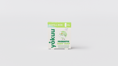 YOKUU Body Soap Refill - 2 probiotic pearls