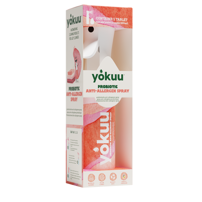YOKUU Allergen Spray Starter Kit - probiotic spray with 1 pearl