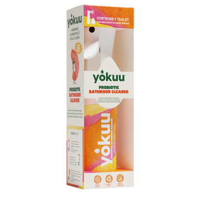 YOKUU Bathroom Cleaner Starter Kit - probiotic spray with 1 pearl