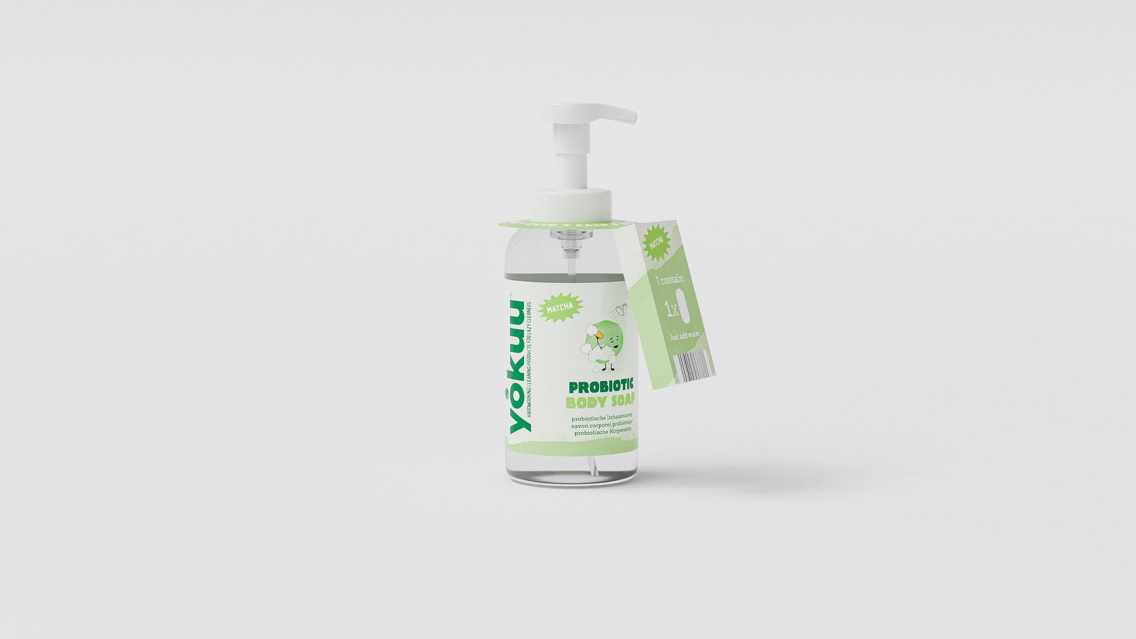 YOKUU Body Soap Starter Kit - probiotic body wash