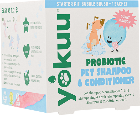 YOKUU Pet Shampoo & Conditioner Starter Kit